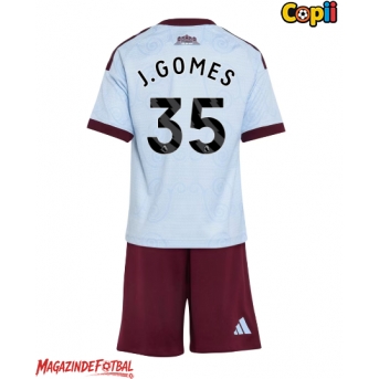 Aston Villa Joao Gomes #35 Echipament de Fotbal Replică 2026-27 Copii Treilea (+ Șorturi)